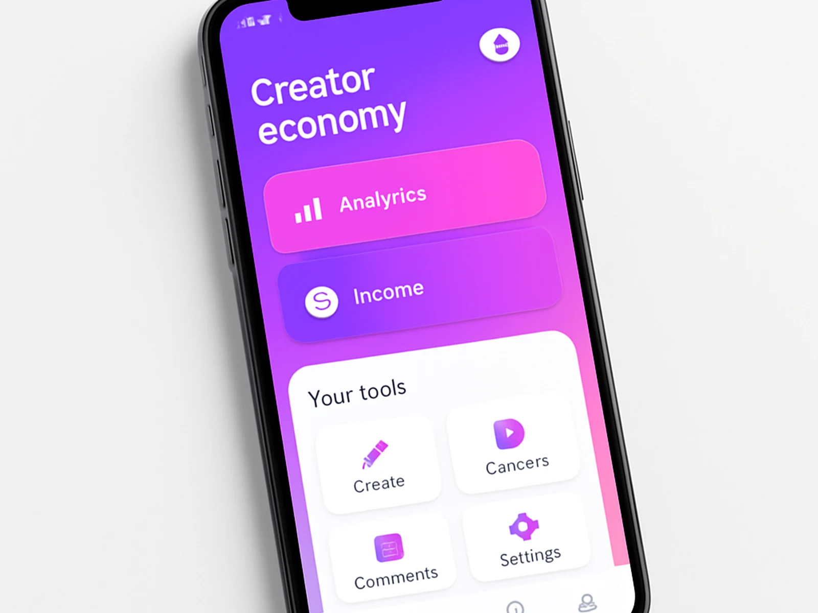 Glint — Creator Economy App